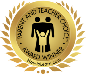 Parent and Teacher Choice Award Winner gold seal