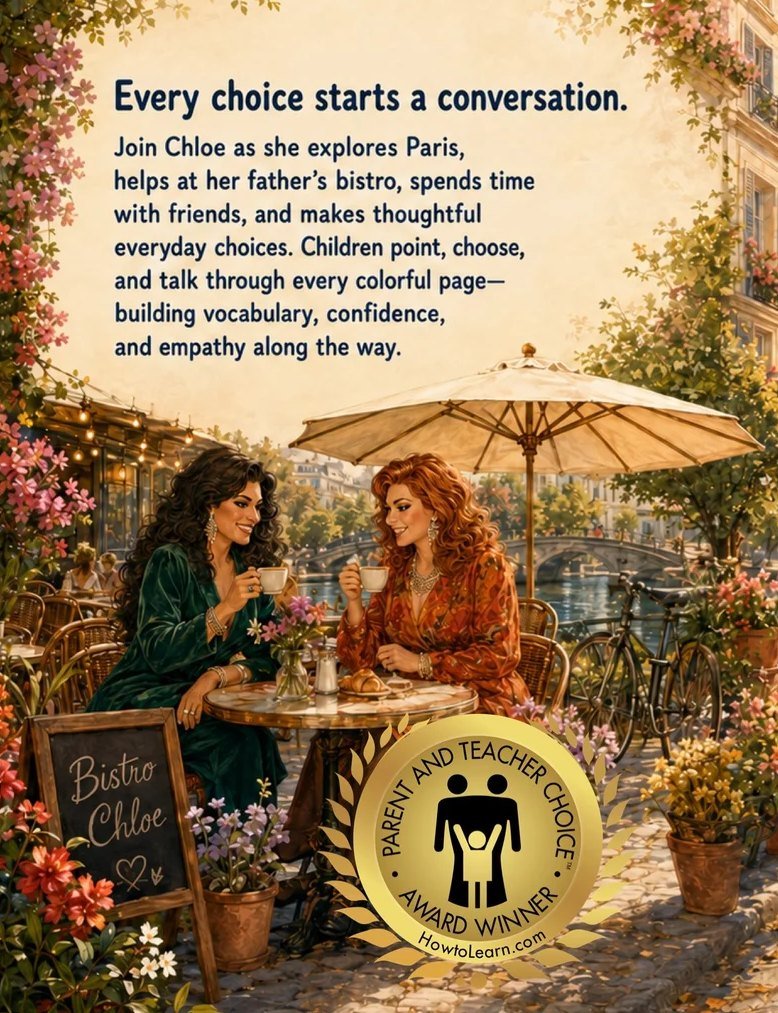 Chloe Needs Help! – back cover – Discovering Awareness with Professor ANT
