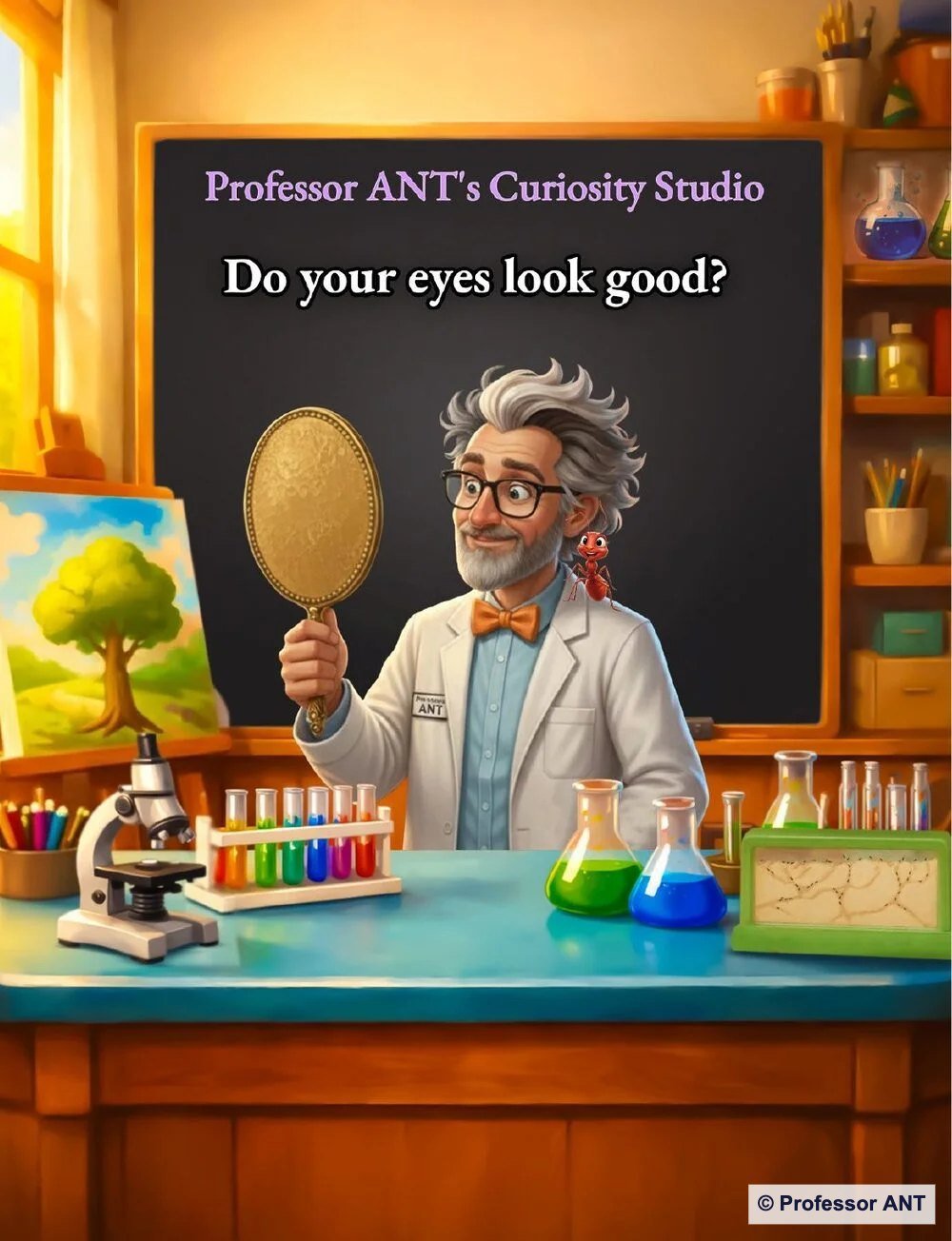 Do Your Eyes Look Good? – Discovering Awareness with Professor ANT – Page 5