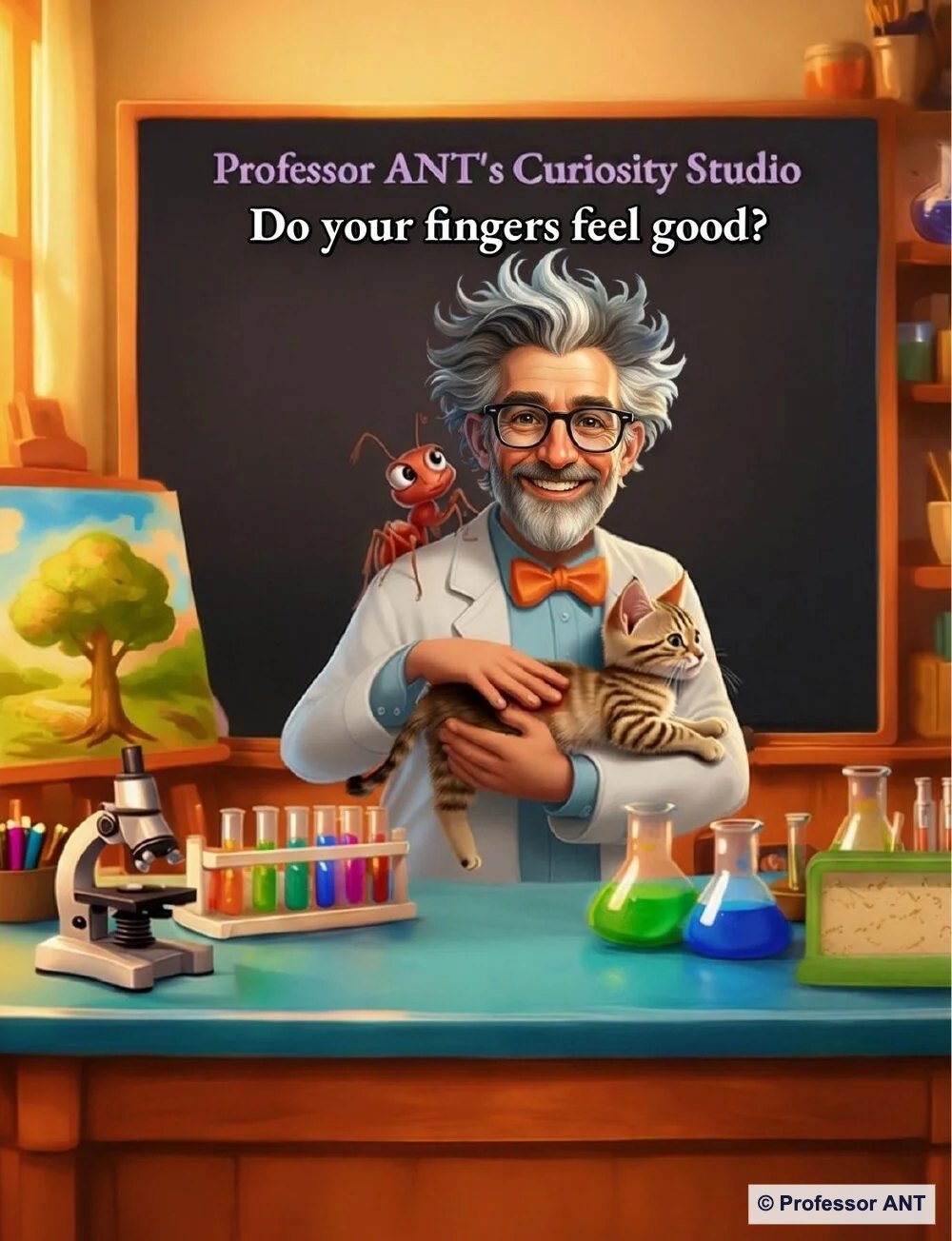 Do Your Fingers Feel Good? – Discovering Awareness with Professor ANT – Page 5