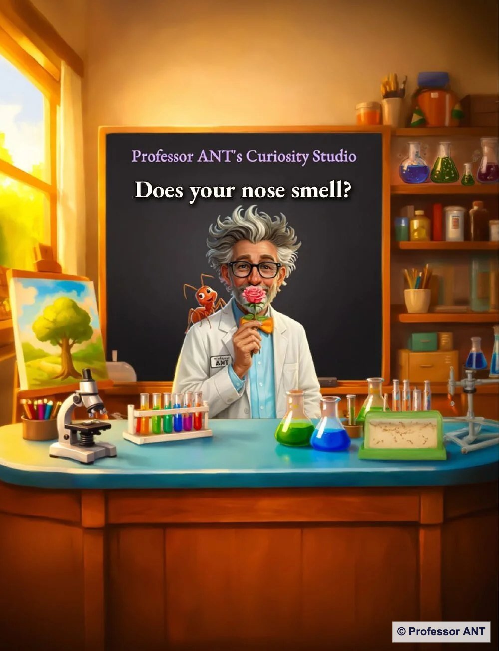 Does Your Nose Smell? – Discovering Awareness with Professor ANT – Page 5