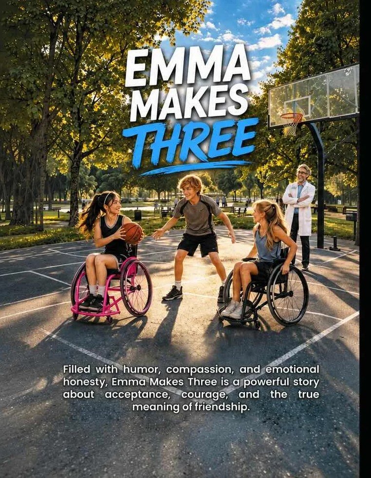 Emma Makes Three – back cover – Discovering Awareness with Professor ANT