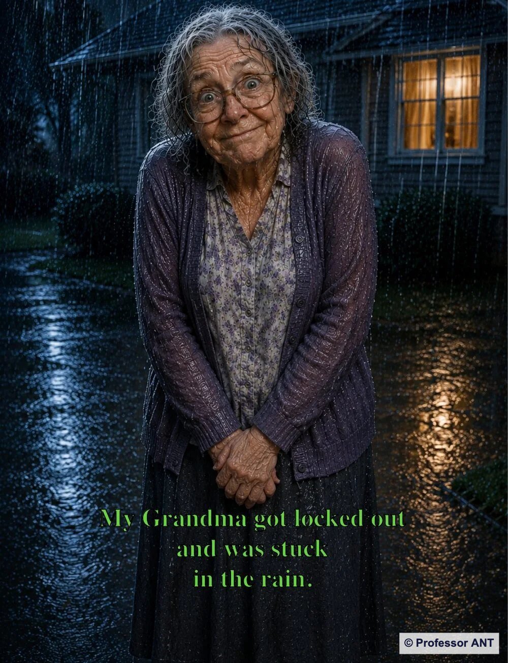 In the Rain – Discovering Awareness with Professor ANT – Page 3